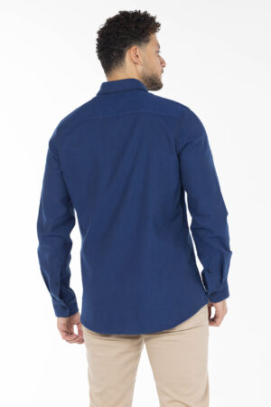 Canva Shirt - Relaxed Fit - Dark Blue pic13