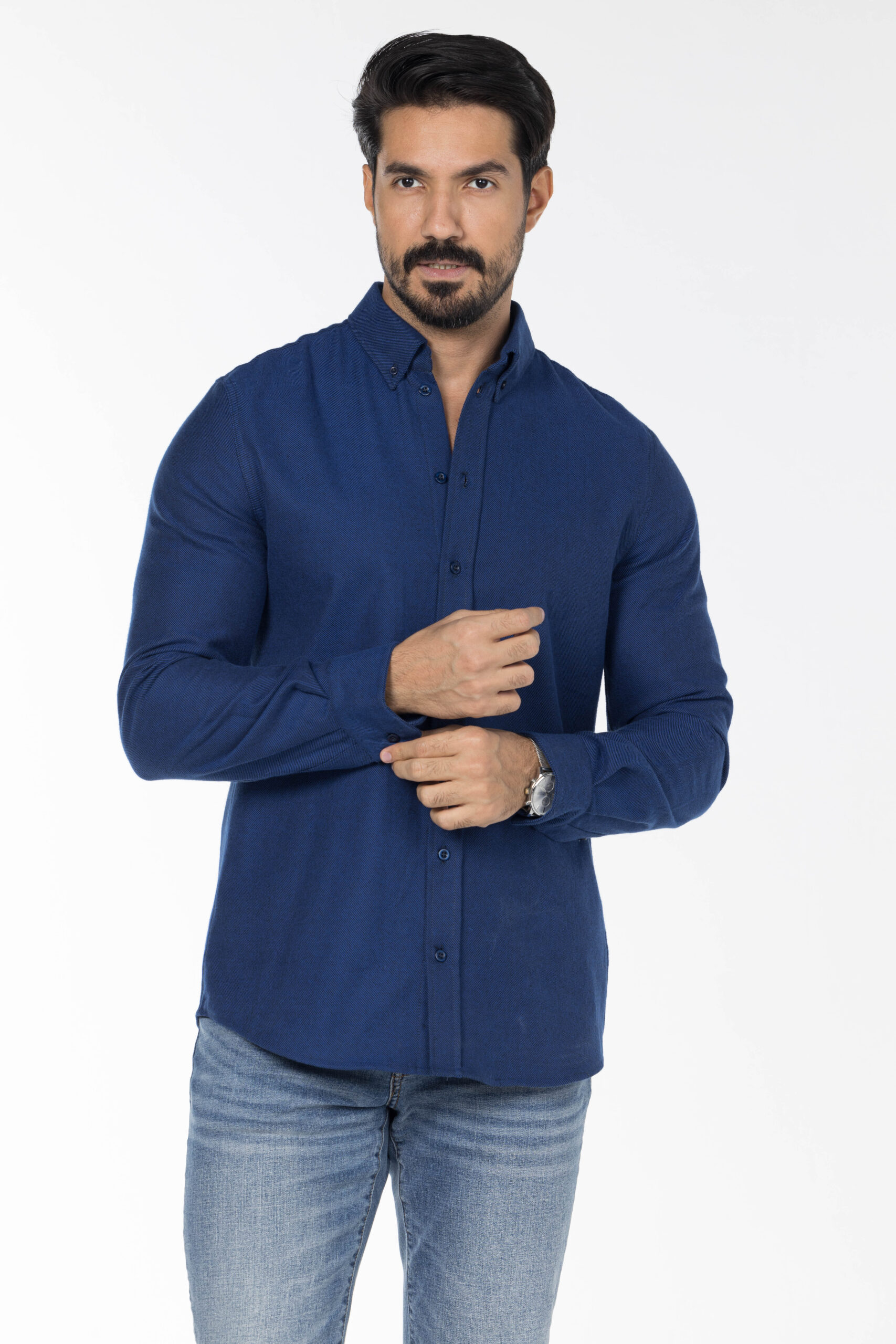 Canva Shirt - Relaxed Fit - Dark Blue pic19