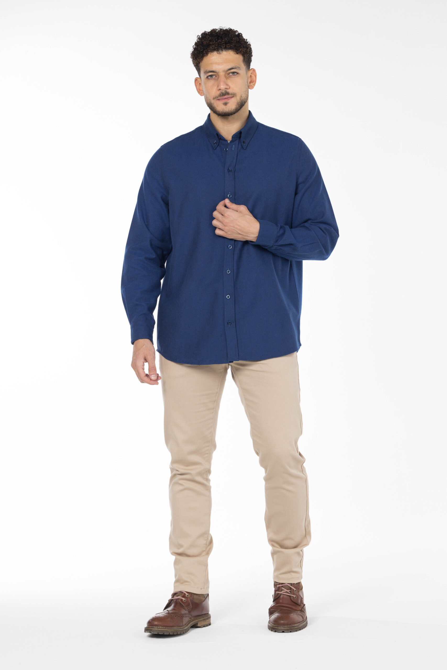 Canva Shirt - Relaxed Fit - Dark Blue pic2