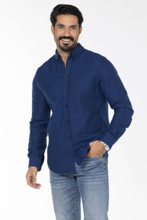 Canva Shirt - Relaxed Fit - Dark Blue pic20