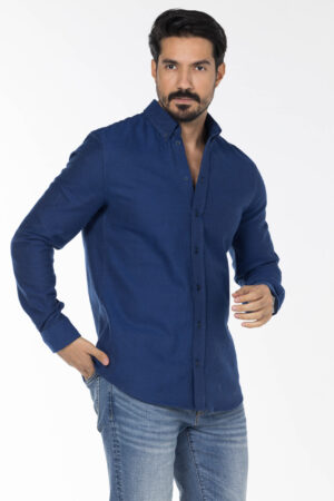 Canva Shirt - Relaxed Fit - Dark Blue pic21