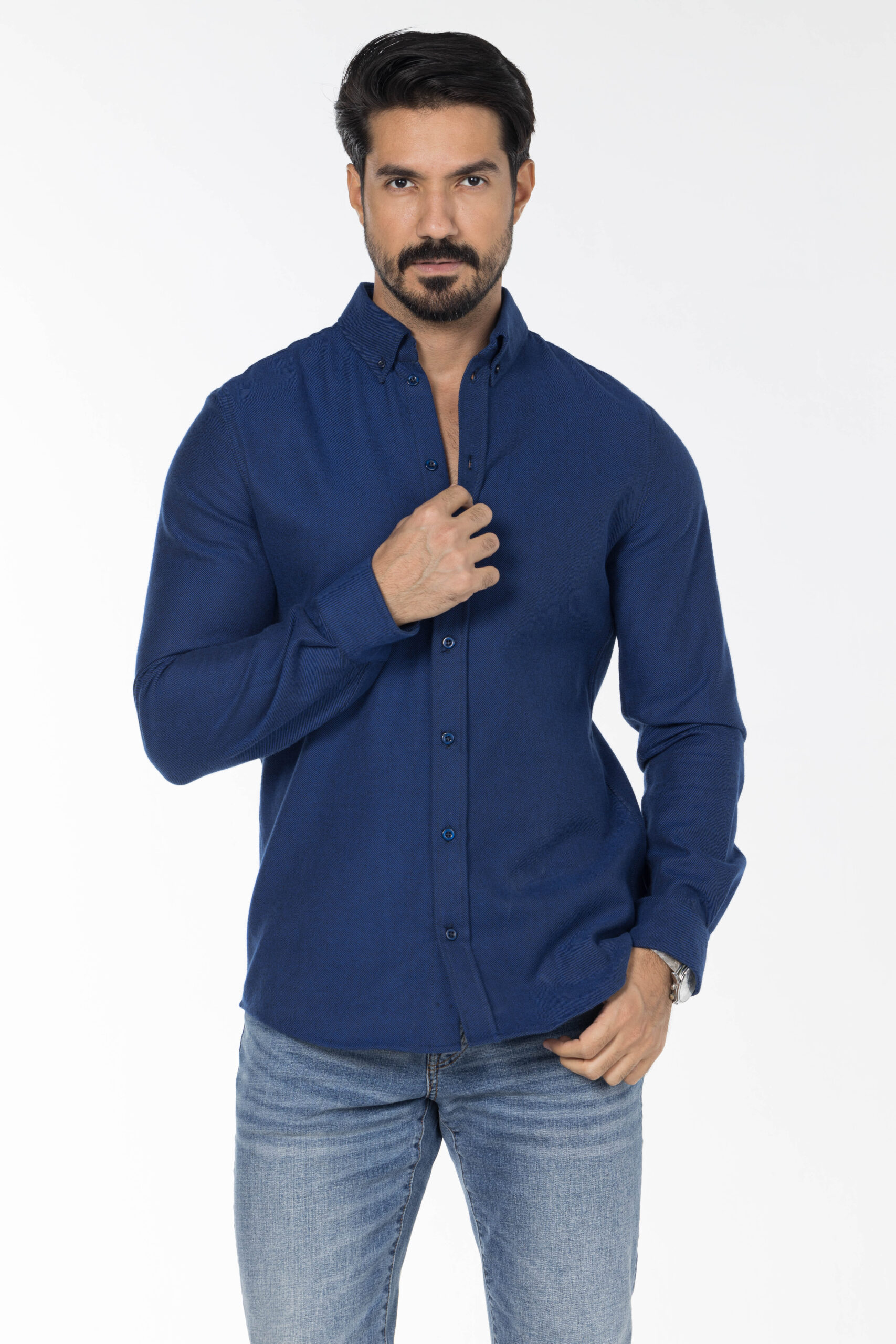 Canva Shirt - Relaxed Fit - Dark Blue pic22