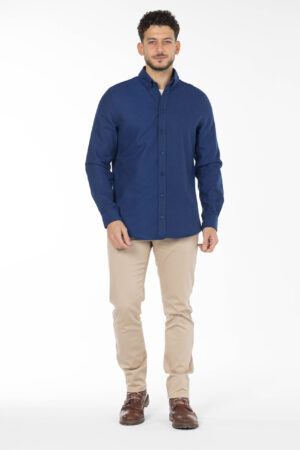 Canva Shirt - Relaxed Fit - Dark Blue pic5