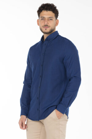 Canva Shirt - Relaxed Fit - Dark Blue pic8