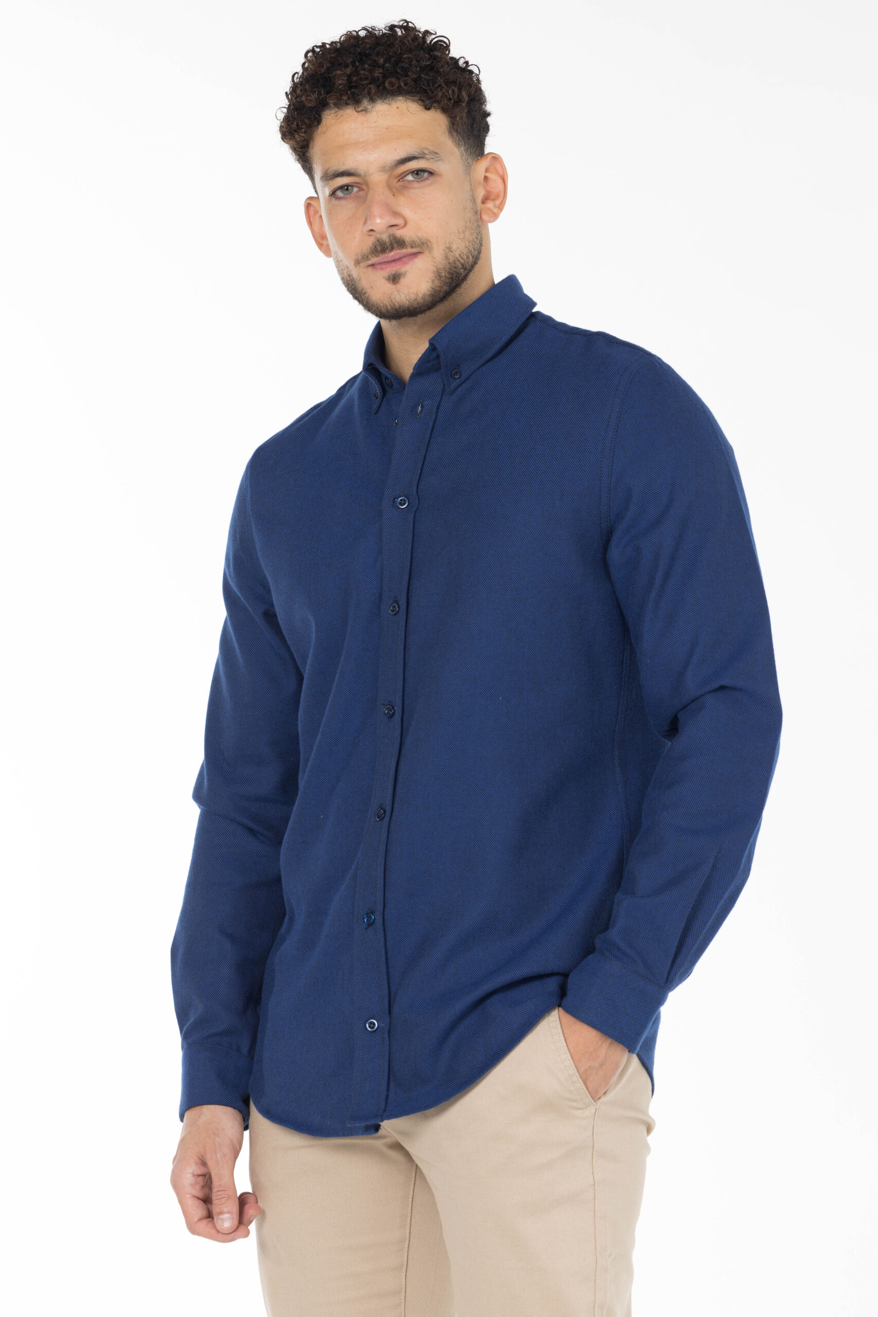 Canva Shirt - Relaxed Fit - Dark Blue pic9