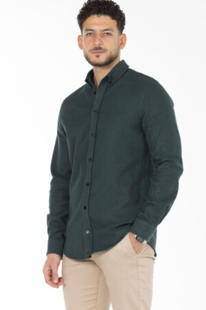 Canva Shirt - Relaxed Fit - Dark Green pic11