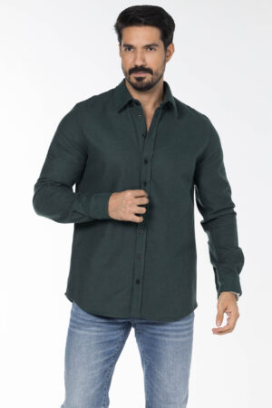 Canva Shirt - Relaxed Fit - Dark Green pic18