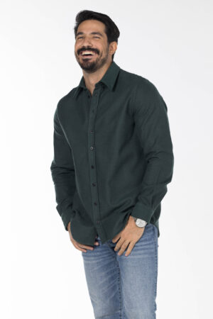 Canva Shirt - Relaxed Fit - Dark Green pic20