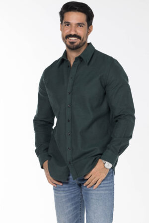 Canva Shirt - Relaxed Fit - Dark Green pic21