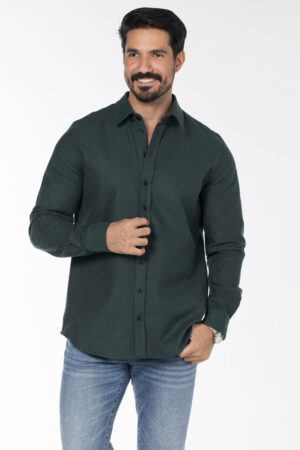 Canva Shirt - Relaxed Fit - Dark Green pic22