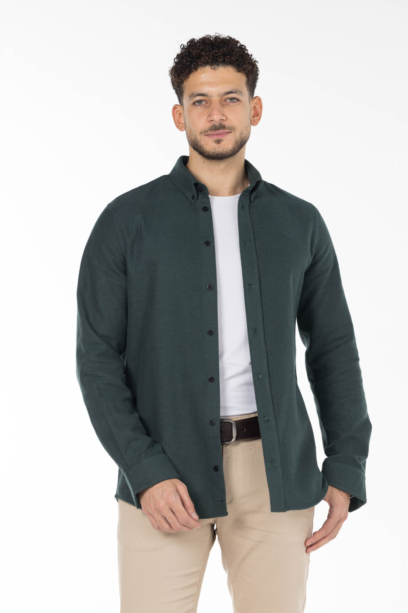 Canva Shirt - Relaxed Fit - Dark Green pic6