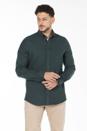 Canva Shirt - Relaxed Fit - Dark Green pic9