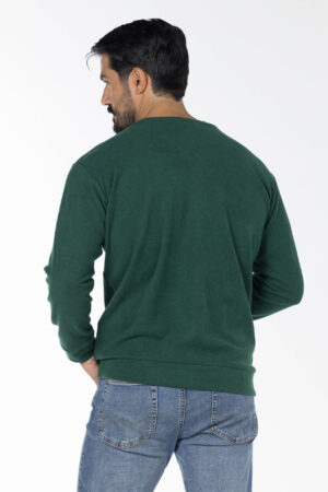 Kashmir Pullover - V Neckline - Green pic20