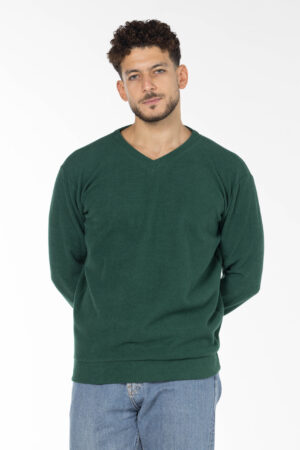 Kashmir Pullover - V Neckline - Green pic8